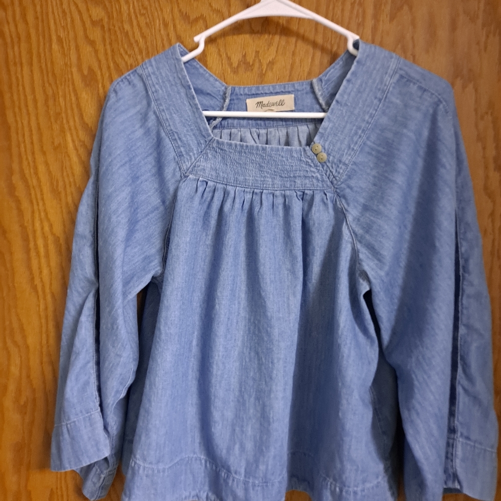 Madewell Babydoll top
